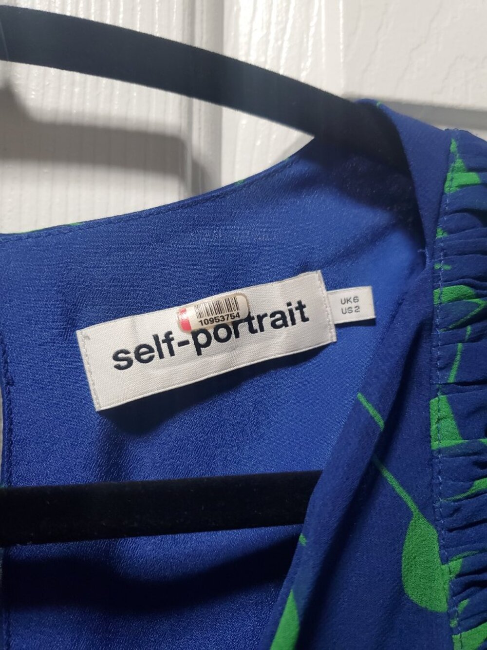 Self-Portrait Printed Cresent Dress w/ alterations | 2 - Picture 3 of 7